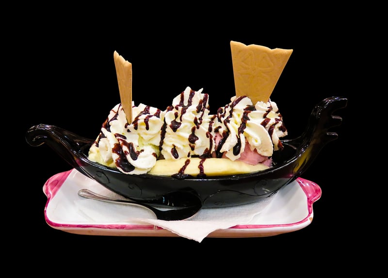 Exotic Ice Cream Sundaes
